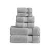 Modern Threads Luxury 6-Piece Quick-Dry Towel Set - 100% Cotton, 650 GSM, Clay Color - View #3